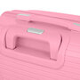 Средний чемодан 2E SIGMA из полипропилена на 61 л весом 3,2 кг Розовый